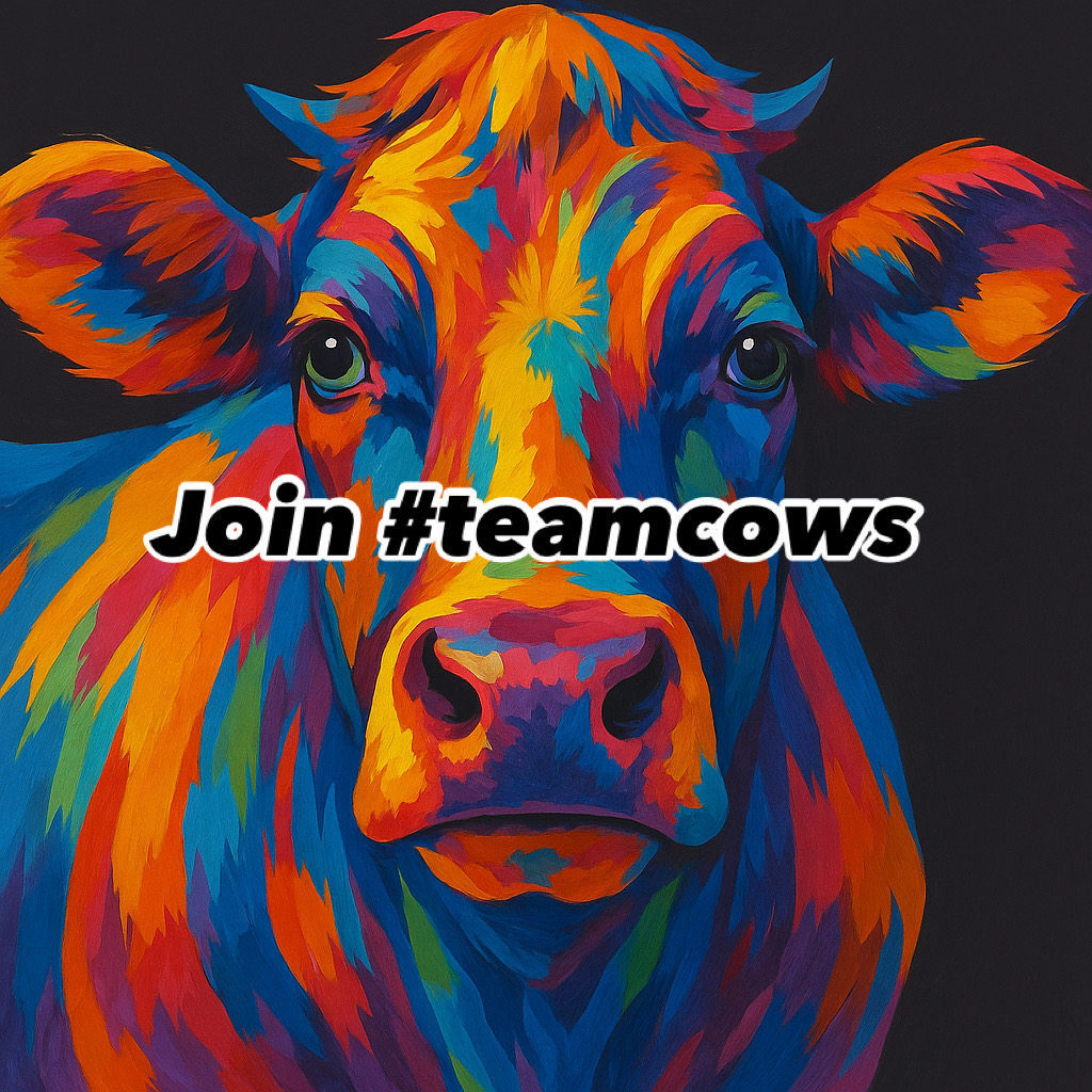 Join #teamcows